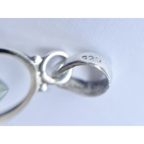 Nicky Butler-Style .925 Silver & Semi-Precious Gemstone Large Cross Pendant 3” - Picture 7 of 7